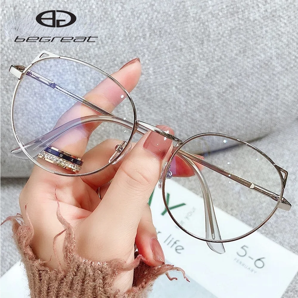 BEGREAT Cat Eye Anti Blue Light Oversized Glasses Computer Women Blue Blocking Eyeglasses Frame Big Size oculos de grau
BEGREAT Cat Eye Anti Blue Light Oversized Glasses Computer Women Blue Blocking Eyeglasses Frame Big Size oculos de grau