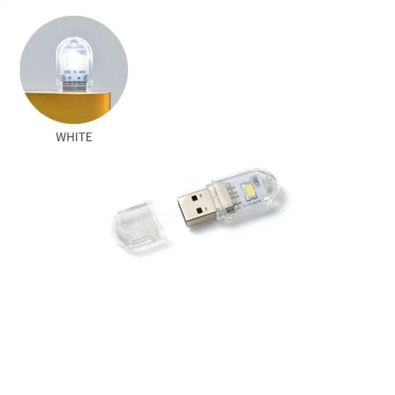 

Портативная USB-лампа для чтения, 5 в пост. Тока, 3 светодиода, 8 светодиодов, 24 светодиода
