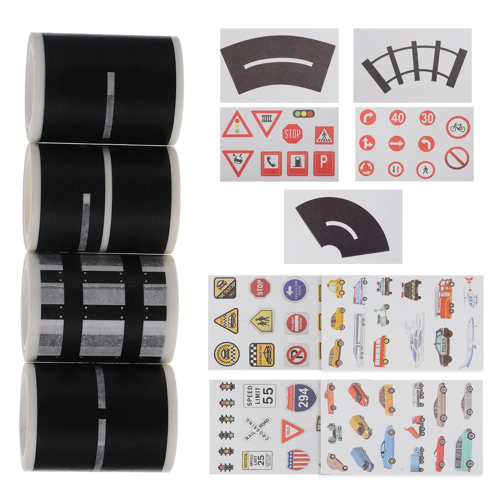 Tape Road Sticker Traffic Track Toy Car Train Railway Kids Stickers Sign Cars Diy Roll Race Washi Toys Signs Railroad Curve Fun
Tape Road Sticker Traffic Track Toy Car Train Railway Kids Stickers Sign Cars Diy Roll Race Washi Toys Signs Railroad Curve Fun
