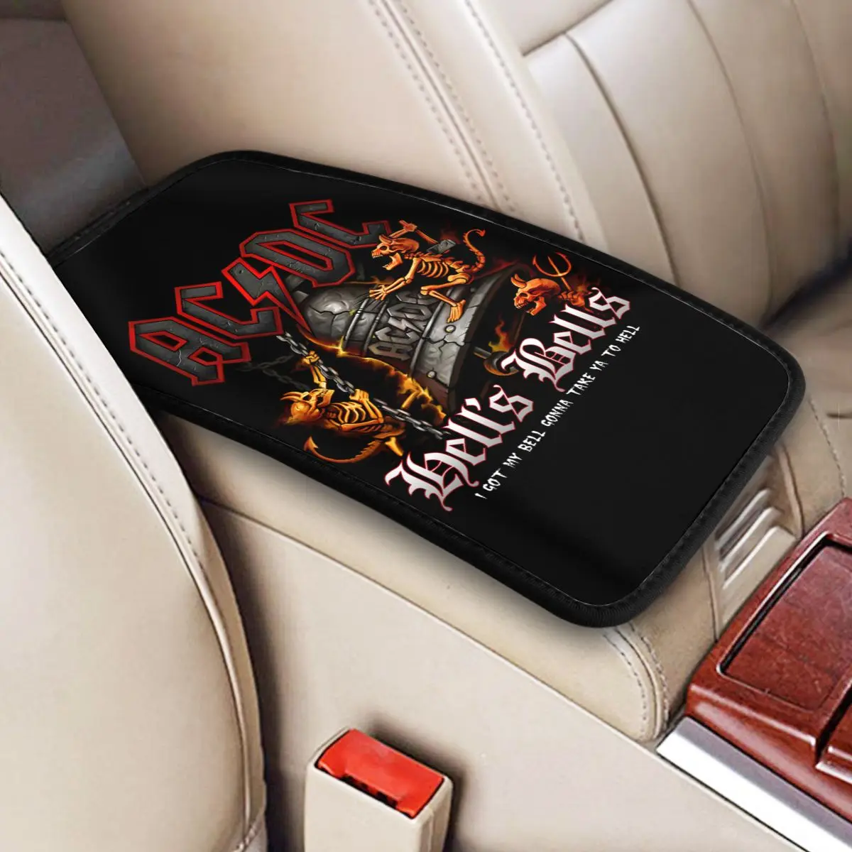 Hells Bells AC DC Car Armrest Cover Cool Vintage Rock Center Console Pad Storage Box Mat
Hells Bells AC DC Car Armrest Cover Cool Vintage Rock Center Console Pad Storage Box Mat