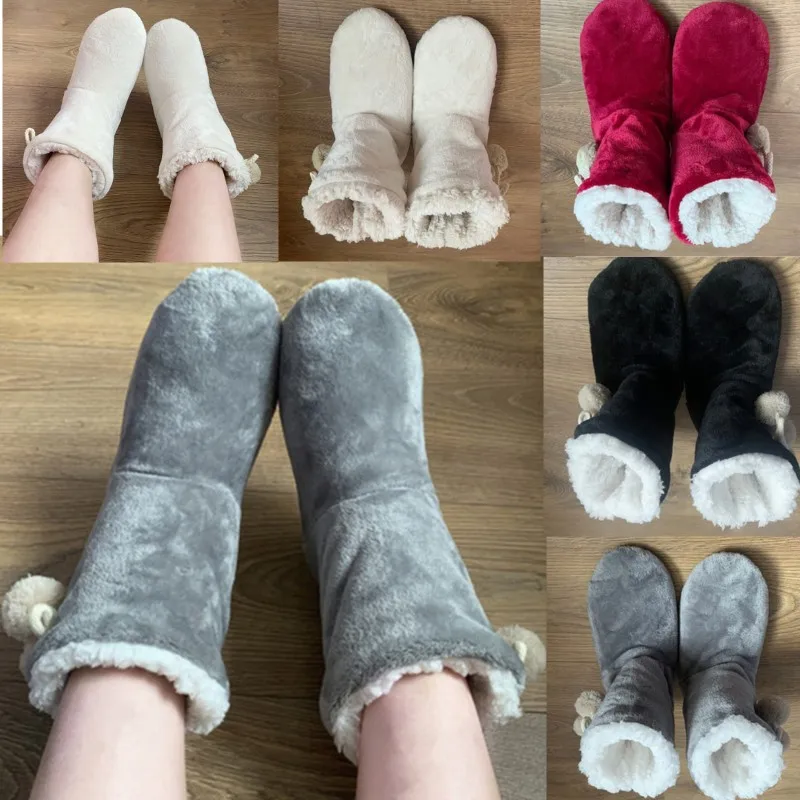 Winter Adult Men Women Thick Warm Floor Shoes High Tube Soft Non-Slip Indoor Cotton Shoes Plush Home Slippers New Women Shoes
Winter Adult Men Women Thick Warm Floor Shoes High Tube Soft Non-Slip Indoor Cotton Shoes Plush Home Slippers New Women Shoes