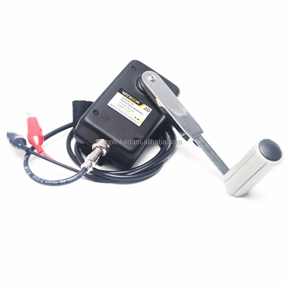 Tuopuke Hand Crank Hand Emergency Power Generator With DC Converter 30W 0-28V 2017 Popular Hot Selling Product
Tuopuke Hand Crank Hand Emergency Power Generator With DC Converter 30W 0-28V 2017 Popular Hot Selling Product