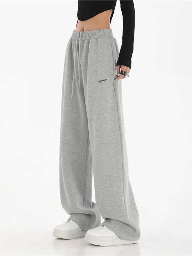 Harajuku Sweatpants For Women 2022 Autumn High Waist Baggy Fashion Oversize Sports Pants Grey Trousers Female Joggers Streetwear
Harajuku Sweatpants For Women 2022 Autumn High Waist Baggy Fashion Oversize Sports Pants Grey Trousers Female Joggers Streetwear