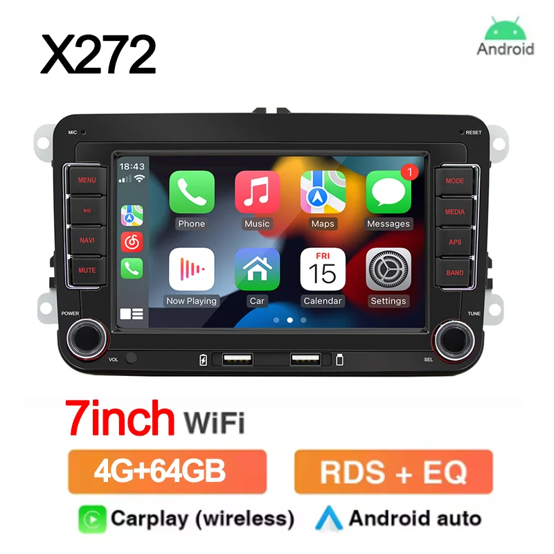 2-DIN Android 13 Автомобильный Мультимедийный Плеер 64 Гб С GPS, Wi-Fi, CarPlay Для Volkswagen, Skoda Octavia, Golf 5, 6, Passat
2-DIN Android 13 Автомобильный Мультимедийный Плеер 64 Гб С GPS, Wi-Fi, CarPlay Для Volkswagen, Skoda Octavia, Golf 5, 6, Passat