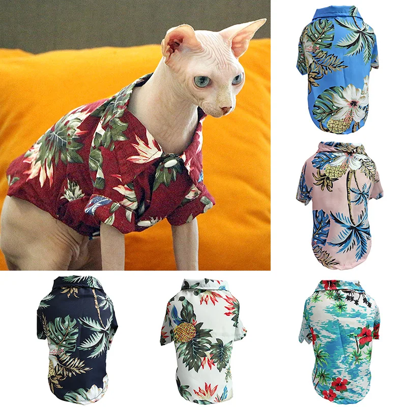 2023 Summer Dog Clothes Cool Beach Hawaiian Style Dog Cat Shirt Short Sleeve Coconut Tree Printing Fashion Gift For Pet
2023 Summer Dog Clothes Cool Beach Hawaiian Style Dog Cat Shirt Short Sleeve Coconut Tree Printing Fashion Gift For Pet