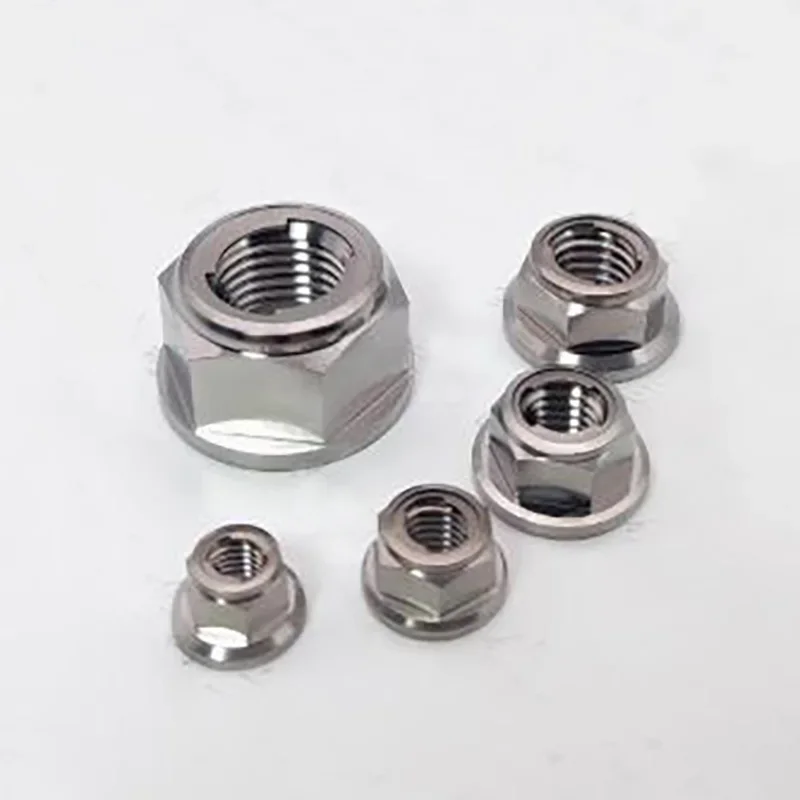 Самоблокирующиеся титановые шестигранные фланцевые гайки M5 M6 M8 M10 M12 M14 M16 M18
Самоблокирующиеся титановые шестигранные фланцевые гайки M5 M6 M8 M10 M12 M14 M16 M18