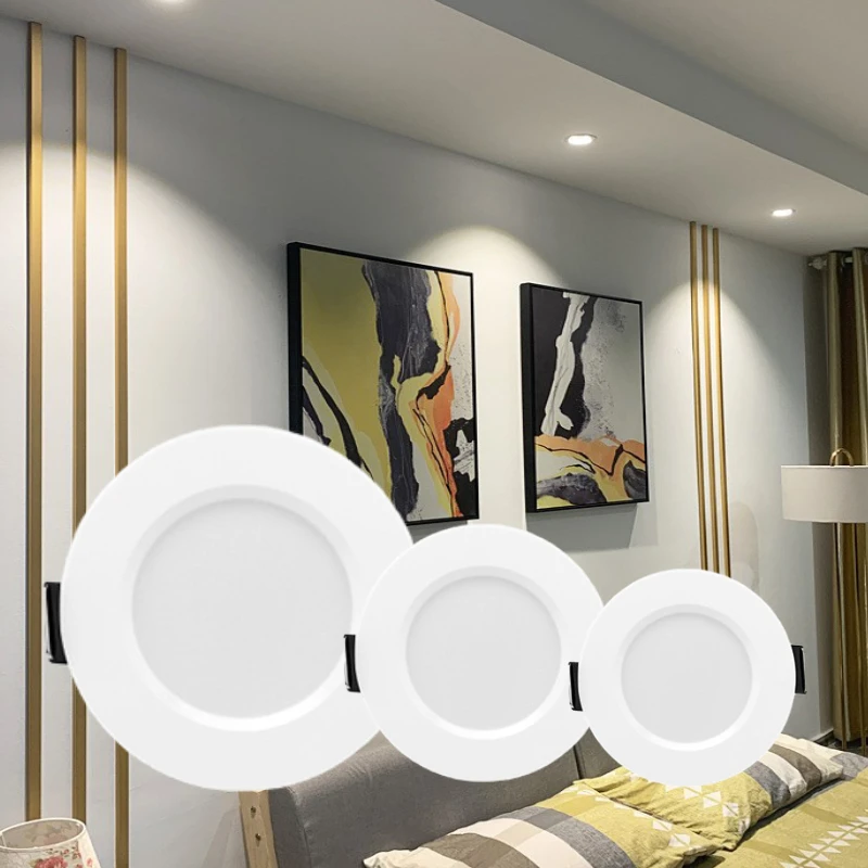 Lavius LED Downlight 4W 6000K Cool White Spotlight AC220V Indoor Lamps For Bedroom Kitchen Home Panel Lights
Lavius LED Downlight 4W 6000K Cool White Spotlight AC220V Indoor Lamps For Bedroom Kitchen Home Panel Lights