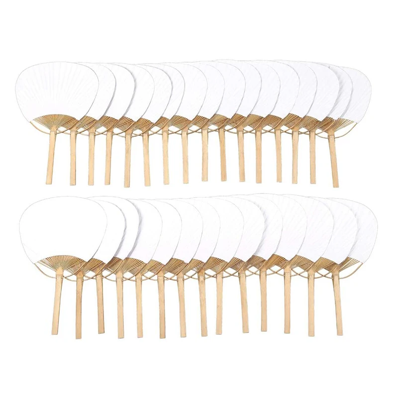 50Pcs Hot Summer Pure Bamboo Handle Blank Calligraphy Children DIY art painting Empty Group ValentinesWedding Paper Hand Fan
50Pcs Hot Summer Pure Bamboo Handle Blank Calligraphy Children DIY art painting Empty Group ValentinesWedding Paper Hand Fan