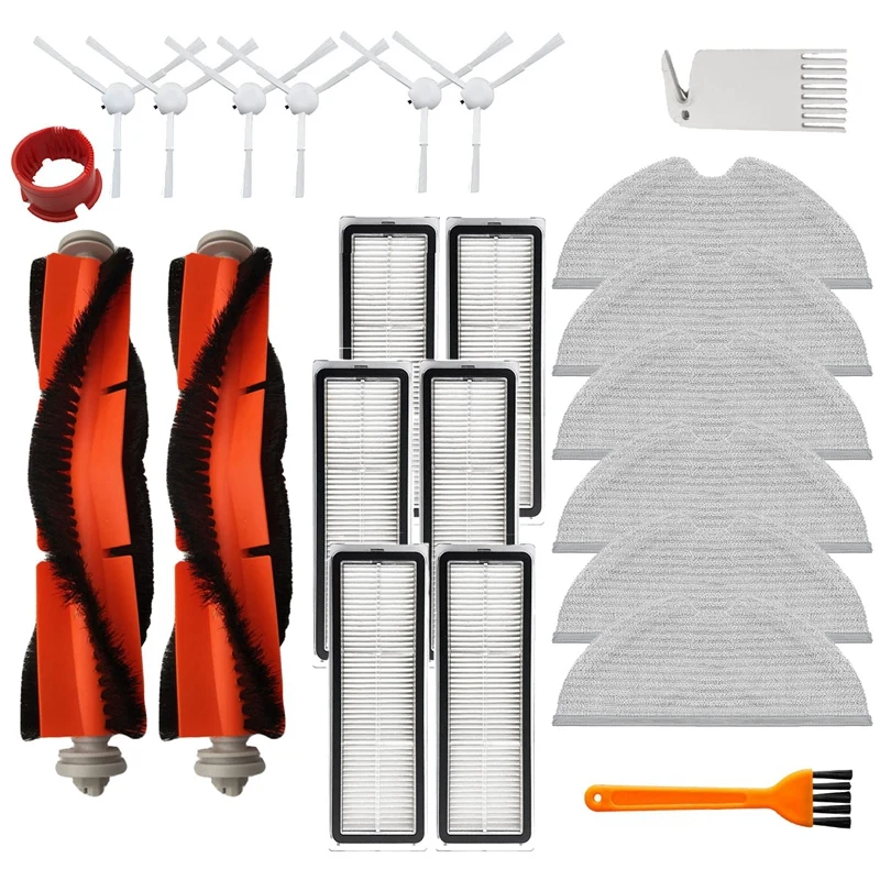 Hepa Filter Main Side Brush Mop Cloth Dust Box Replacement Kit For Xiaomi Mijia 1C STYTJ01ZHM Robotic Vacuum Cleaner
Hepa Filter Main Side Brush Mop Cloth Dust Box Replacement Kit For Xiaomi Mijia 1C STYTJ01ZHM Robotic Vacuum Cleaner