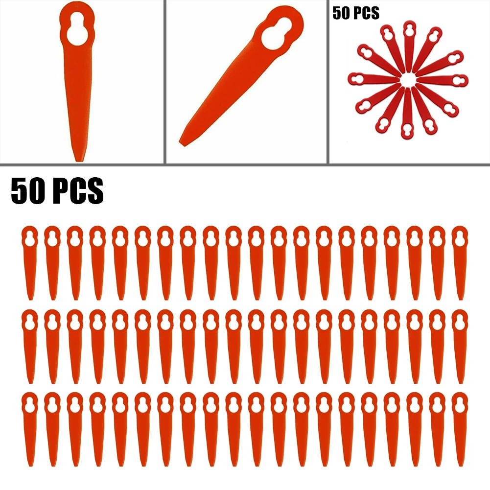 50PCS 83mm Plastic Blades For STIHL FSA 45 FSA 57 FSE 52 Grass Trimmer Spare Parts Polycut 2-2 3-2 Power Equipment Lawn Mower
50PCS 83mm Plastic Blades For STIHL FSA 45 FSA 57 FSE 52 Grass Trimmer Spare Parts Polycut 2-2 3-2 Power Equipment Lawn Mower