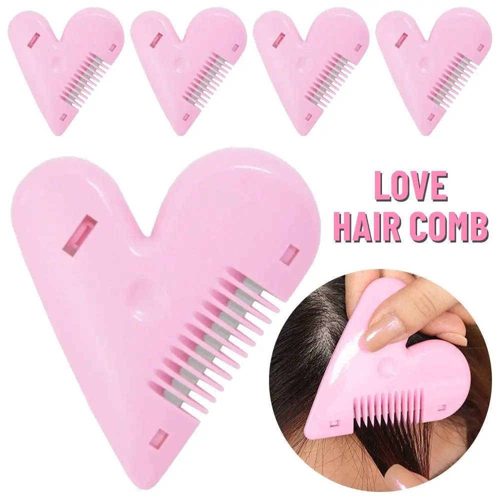 

The Split Ends Self-Service Barber Trim Bangs Double-Sided Hairdressing Comb Professional Bangs Trimmer Hair Clipper