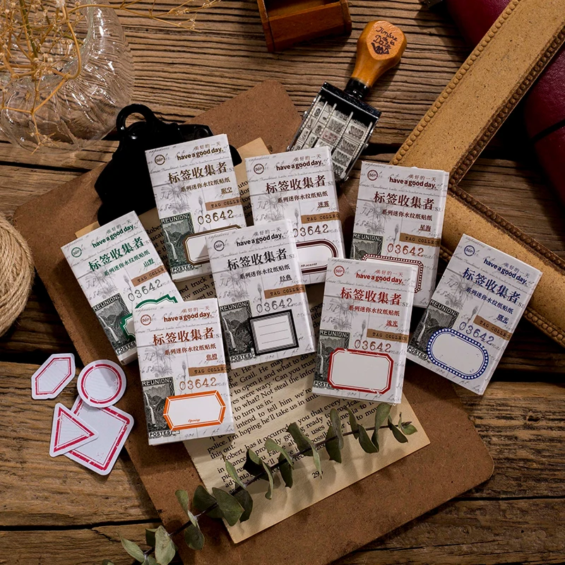 50 Pcs/Bag Vintage Style Label Stickers Stationery Manager Glass Bottle Label Hand Account Planner Diary Scrapbook Accessories
50 Pcs/Bag Vintage Style Label Stickers Stationery Manager Glass Bottle Label Hand Account Planner Diary Scrapbook Accessories