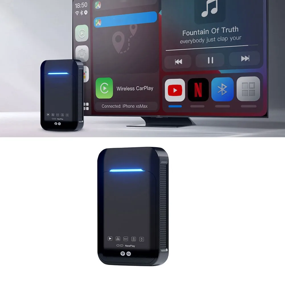 4 Гб + 64 Гб беспроводной Android Авто Carplay Ai Box An11.0 Dongle HDMI видео потоковая передача Carplay адаптер карта GPS навигация
4 Гб + 64 Гб беспроводной Android Авто Carplay Ai Box An11.0 Dongle HDMI видео потоковая передача Carplay адаптер карта GPS навигация
