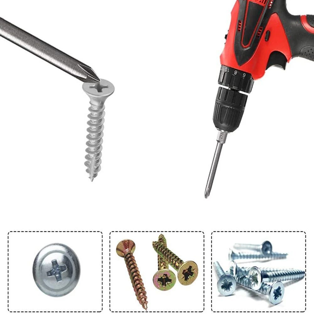 Single Head Screwdriver Bits 50mm / 2inch Long 6.35mm / 1/4\\\" 6pcs For Cross Head High Hardness 100% New Brand
Single Head Screwdriver Bits 50mm / 2inch Long 6.35mm / 1/4\\\" 6pcs For Cross Head High Hardness 100% New Brand
