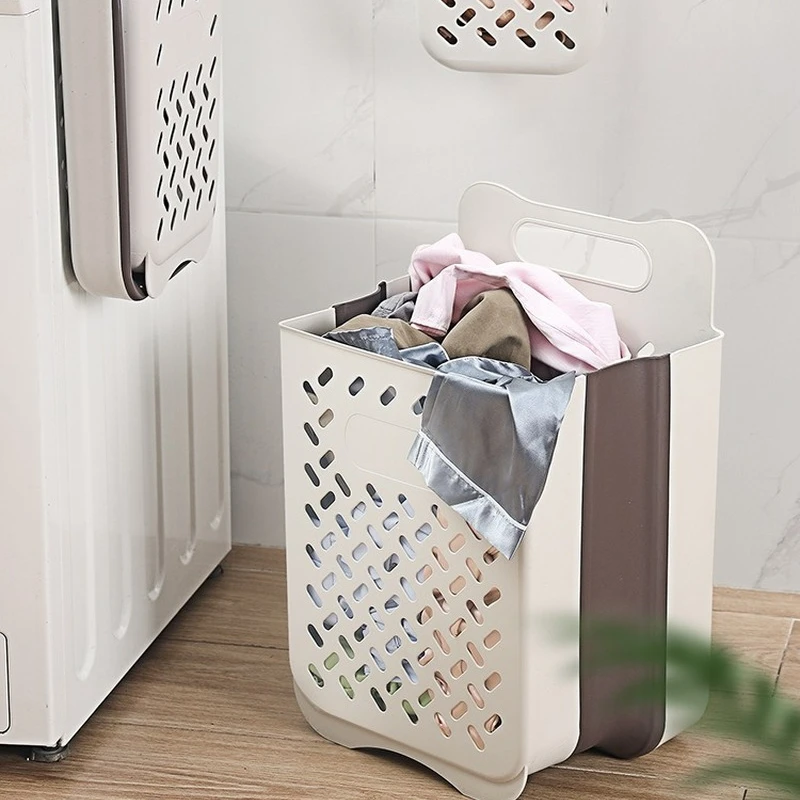 Plastic Foldable Wall Mounted Dirty Clothes Laundry Basket Storage Organizer Large Capacity Home Bathroom Sundries
Plastic Foldable Wall Mounted Dirty Clothes Laundry Basket Storage Organizer Large Capacity Home Bathroom Sundries