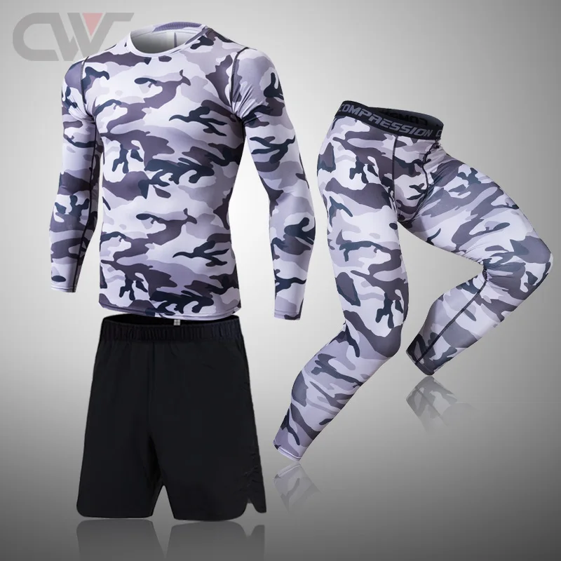 Winter Men's Thermo Underwear Set Compression Running Suits Gym Tights Camouflage Clothes Jogging Sports Set Tracksuit For Men
Winter Men's Thermo Underwear Set Compression Running Suits Gym Tights Camouflage Clothes Jogging Sports Set Tracksuit For Men