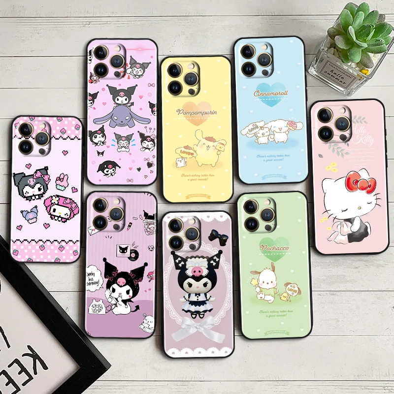 Hello Kitty Cartoon Kuromi Case For Apple iPhone 14 13 12 11 Pro Max Mini XS Max X XR 7 8 6 5 Plus Black Phone Cover
Hello Kitty Cartoon Kuromi Case For Apple iPhone 14 13 12 11 Pro Max Mini XS Max X XR 7 8 6 5 Plus Black Phone Cover