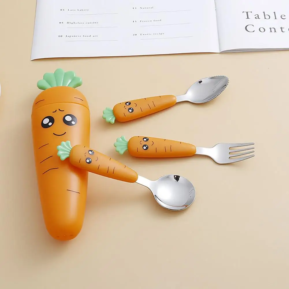 Baby Gadgets Tableware Set Children Utensil Stainless Steel Toddler Dinnerware Cutlery Cartoon Infant Food Feeding Spoon Fork
Baby Gadgets Tableware Set Children Utensil Stainless Steel Toddler Dinnerware Cutlery Cartoon Infant Food Feeding Spoon Fork