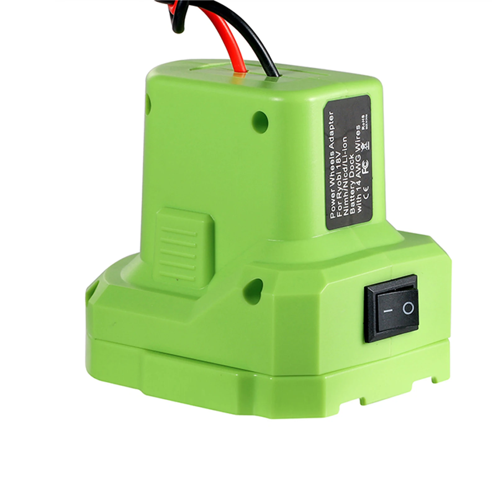 18v Adapter Power Wheels Adaptor For 18V Battery Dock With Fuse & Wire Terminal For DIY RC Trucks P108 P107 Li-ion & Ni-Cd
18v Adapter Power Wheels Adaptor For 18V Battery Dock With Fuse & Wire Terminal For DIY RC Trucks P108 P107 Li-ion & Ni-Cd