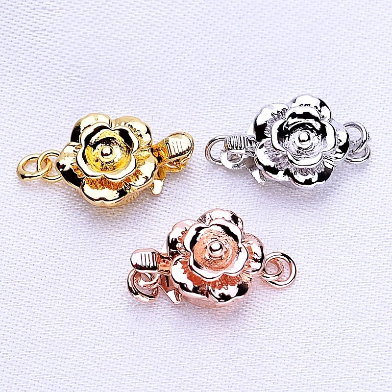 2 Pieces/batch 10X10MM New Type Shape Necklace Bracelets DIY Jewelry Making Connector No Fade 3 Colors Clasp Accessories
2 Pieces/batch 10X10MM New Type Shape Necklace Bracelets DIY Jewelry Making Connector No Fade 3 Colors Clasp Accessories