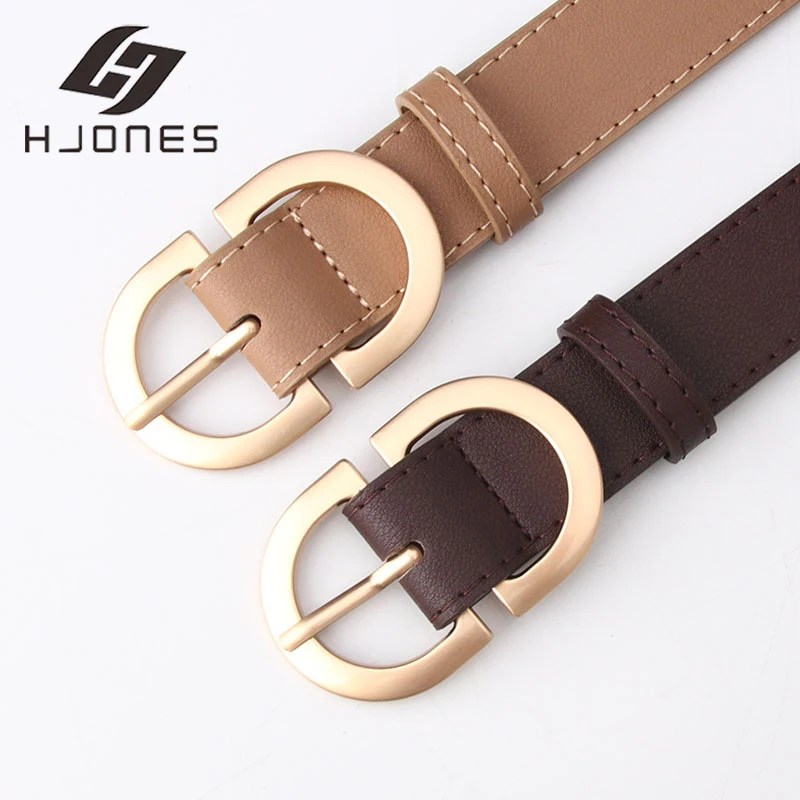 HJones 2022 Leather Belts for Women Elegant Feel Quality Light New Style Pin Buckle for Classic Women Belt L27
HJones 2022 Leather Belts for Women Elegant Feel Quality Light New Style Pin Buckle for Classic Women Belt L27
