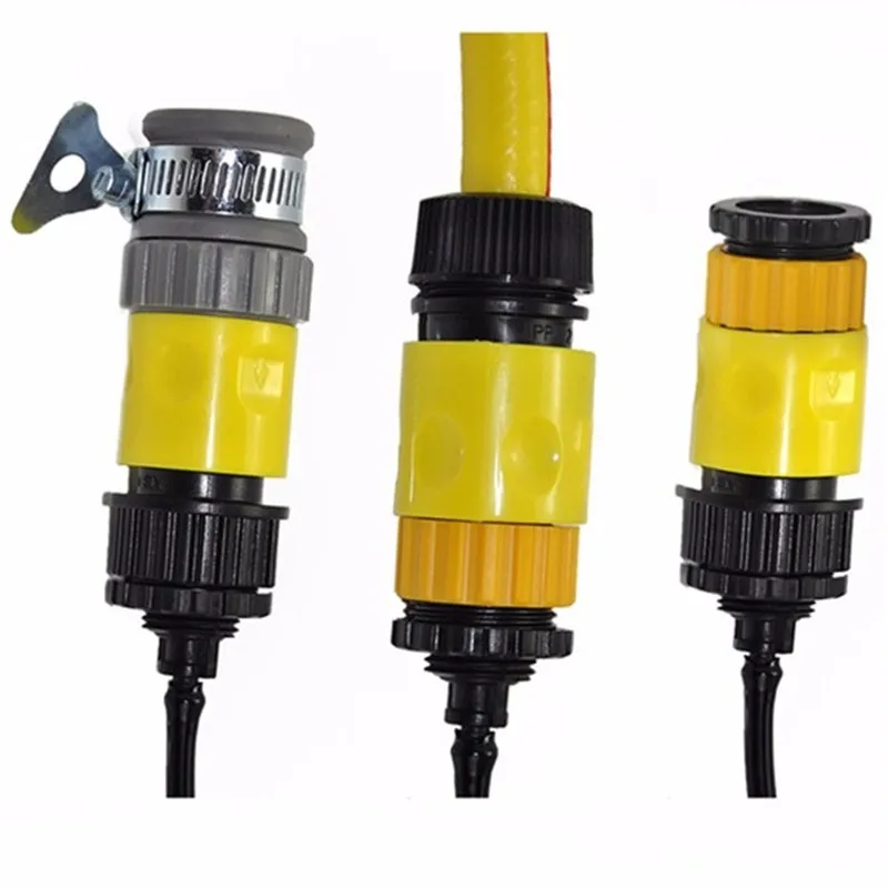 Garden Irrigation Water Hose Quick Connector 1/2 3/4 "Water Pipe Fitting For Watering Garden Irrigation
Garden Irrigation Water Hose Quick Connector 1/2 3/4 "Water Pipe Fitting For Watering Garden Irrigation
