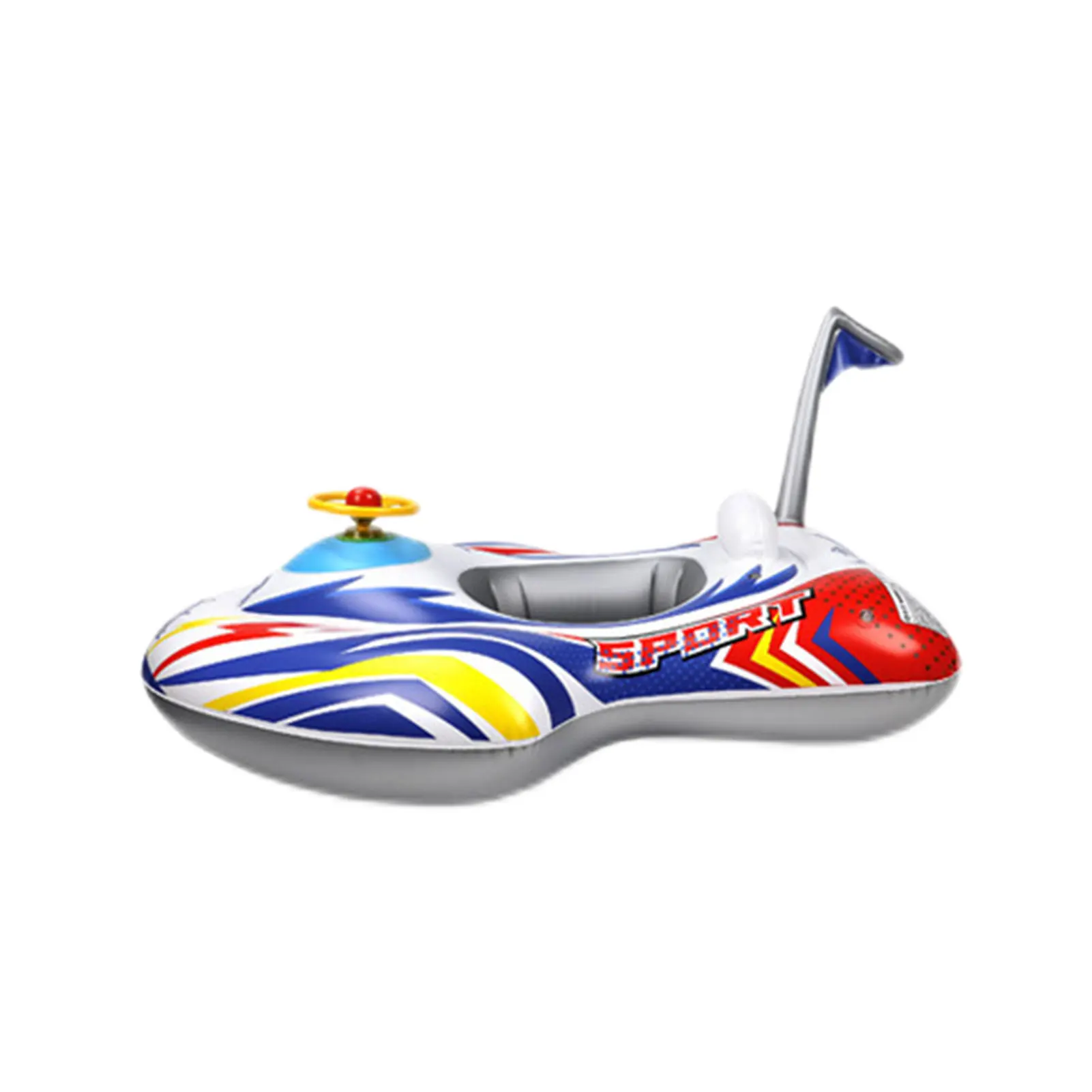 Baby Boat Shaped Float Ride On Swimming Raft With Turnable Steering Wheel Thick Iatable Ride On Speed Boat With Steering
Baby Boat Shaped Float Ride On Swimming Raft With Turnable Steering Wheel Thick Iatable Ride On Speed Boat With Steering