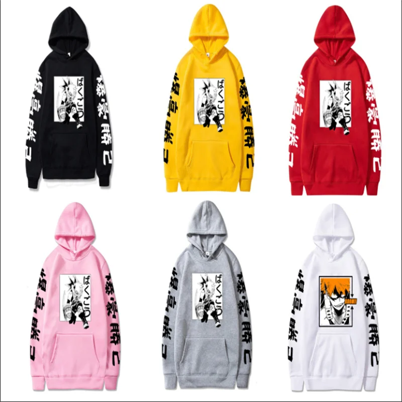 Anime My Hero Academia Katsuki Bakugo Cosplay Costume Sweatshirt 3D Printed Men Loose Hoodies
Anime My Hero Academia Katsuki Bakugo Cosplay Costume Sweatshirt 3D Printed Men Loose Hoodies