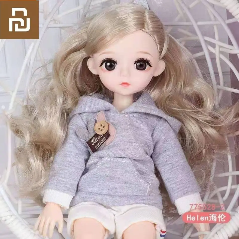 Шарнирные куклы Youpin красивый гибкий парик искусственный глаз Pukifee Oueneifs Luodoll