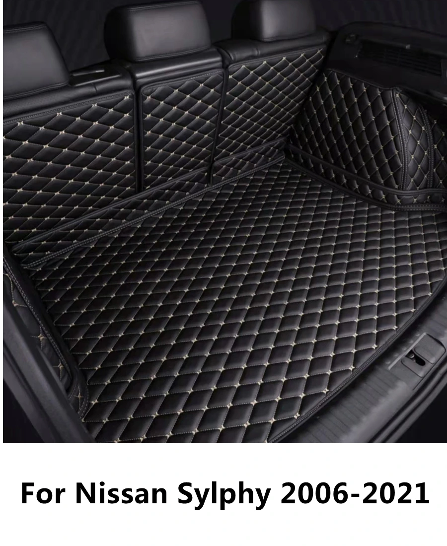 SJ Custom Fit Full Set Waterproof Car Trunk Mat AUTO Parts Tail Boot Tray Liner Cargo Rear Pad For Nissan Sylphy 2006-2021 YEAR
SJ Custom Fit Full Set Waterproof Car Trunk Mat AUTO Parts Tail Boot Tray Liner Cargo Rear Pad For Nissan Sylphy 2006-2021 YEAR