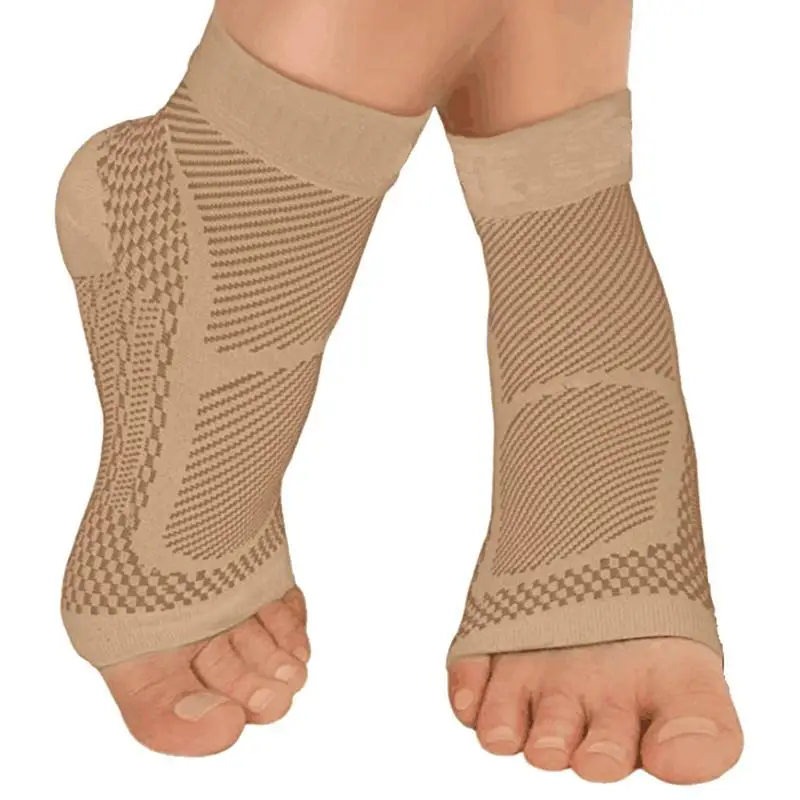 Ankle Brace For Sports Nylon Compression Sleeves For Ankle Soft Elastic Compression Socking For Ankle And Heel Protector
Ankle Brace For Sports Nylon Compression Sleeves For Ankle Soft Elastic Compression Socking For Ankle And Heel Protector