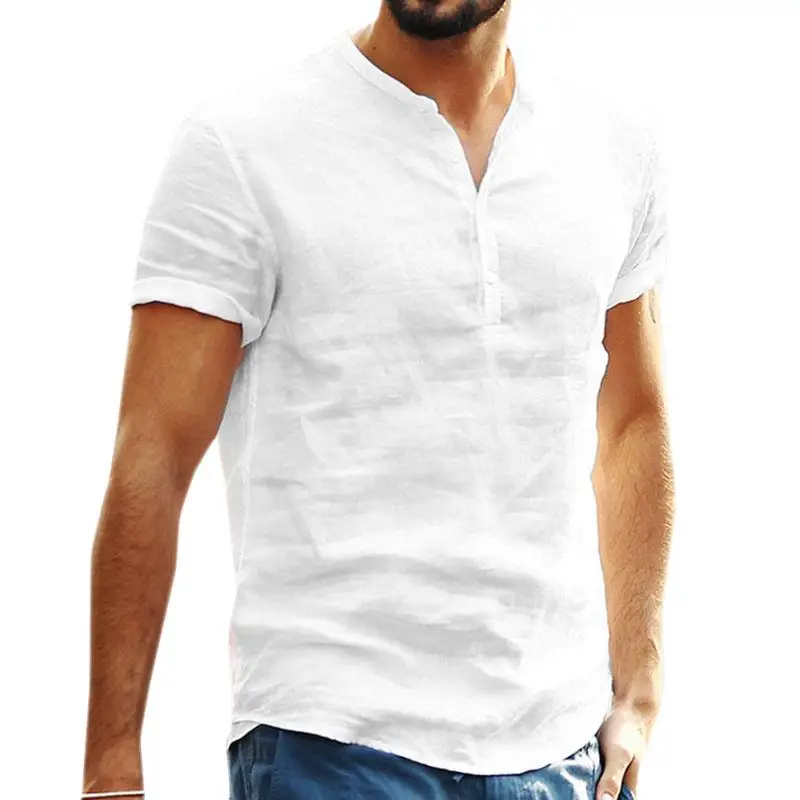 Men Clothing Summer Men's Shirt Classic Short Sleeve Button Linen Shirt Vintage Slim Harajuku Camisas Hombre Casual Shirts
Men Clothing Summer Men's Shirt Classic Short Sleeve Button Linen Shirt Vintage Slim Harajuku Camisas Hombre Casual Shirts