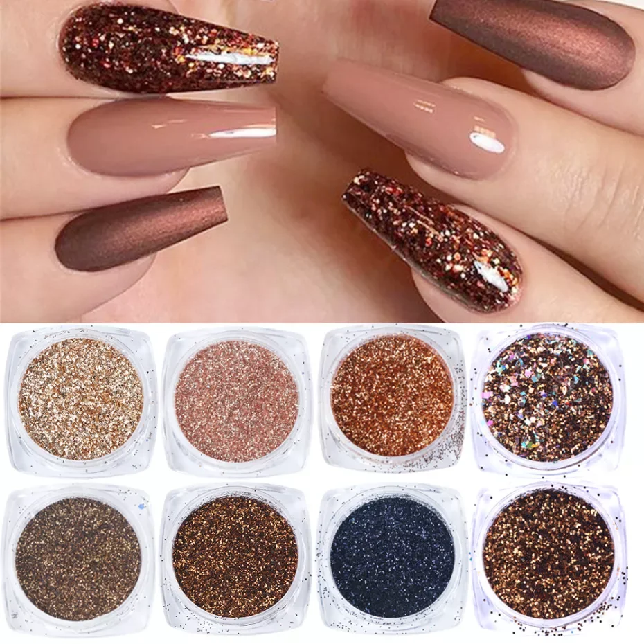 6pcs Rose Gold Nail Glitter Holographic Dip Powder Set Nail Art Polishing Chrome Pigments Mirror Nail Polish Dust GL1539-NEW
6pcs Rose Gold Nail Glitter Holographic Dip Powder Set Nail Art Polishing Chrome Pigments Mirror Nail Polish Dust GL1539-NEW