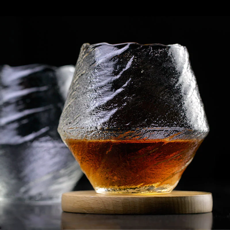 

Японский бокал для вина с дымчатым воздухом, снежинки, стакан для виски, молоток, узор, чашка для виски, бокал для воды под бренди, бокал для в...