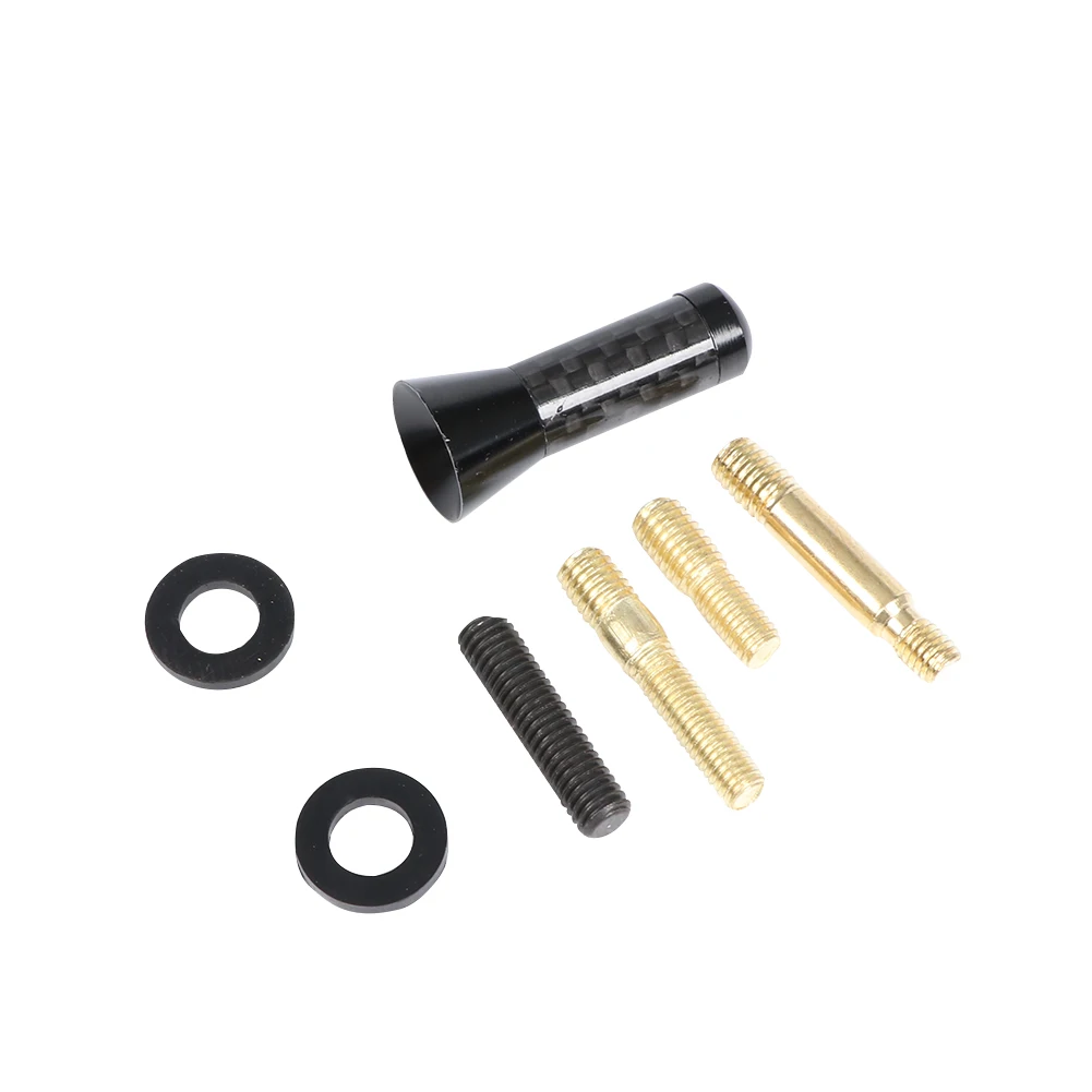 Car Roof Antenna Enhanced Signal 1.4" Carbon Fiber Screw Metal 3.5cm Short Stubby Mast Car Radio Aerial Antenna Accessories
Car Roof Antenna Enhanced Signal 1.4" Carbon Fiber Screw Metal 3.5cm Short Stubby Mast Car Radio Aerial Antenna Accessories