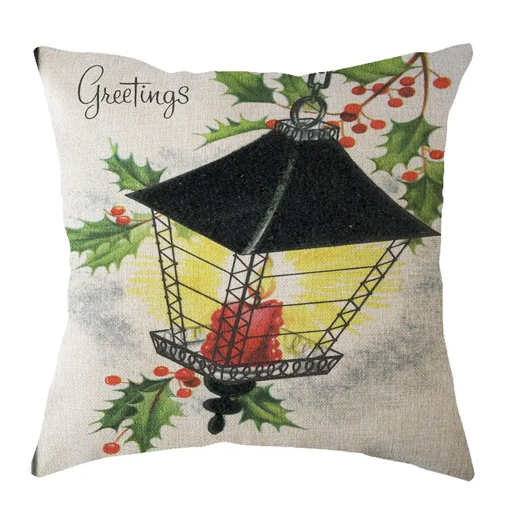 Christmas Linen Square Pillowcase Zipper Non-Fading Pillowslip Print Pillow Case Sofa Car Back Chair Cushion Cover
Christmas Linen Square Pillowcase Zipper Non-Fading Pillowslip Print Pillow Case Sofa Car Back Chair Cushion Cover