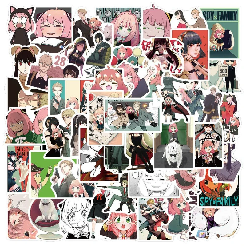 50 Anime Spy Play House Cartoon Graffiti Stickers Computer Suitcase Motorcycle Waterproof Removable Gift Kawaii Like
50 Anime Spy Play House Cartoon Graffiti Stickers Computer Suitcase Motorcycle Waterproof Removable Gift Kawaii Like