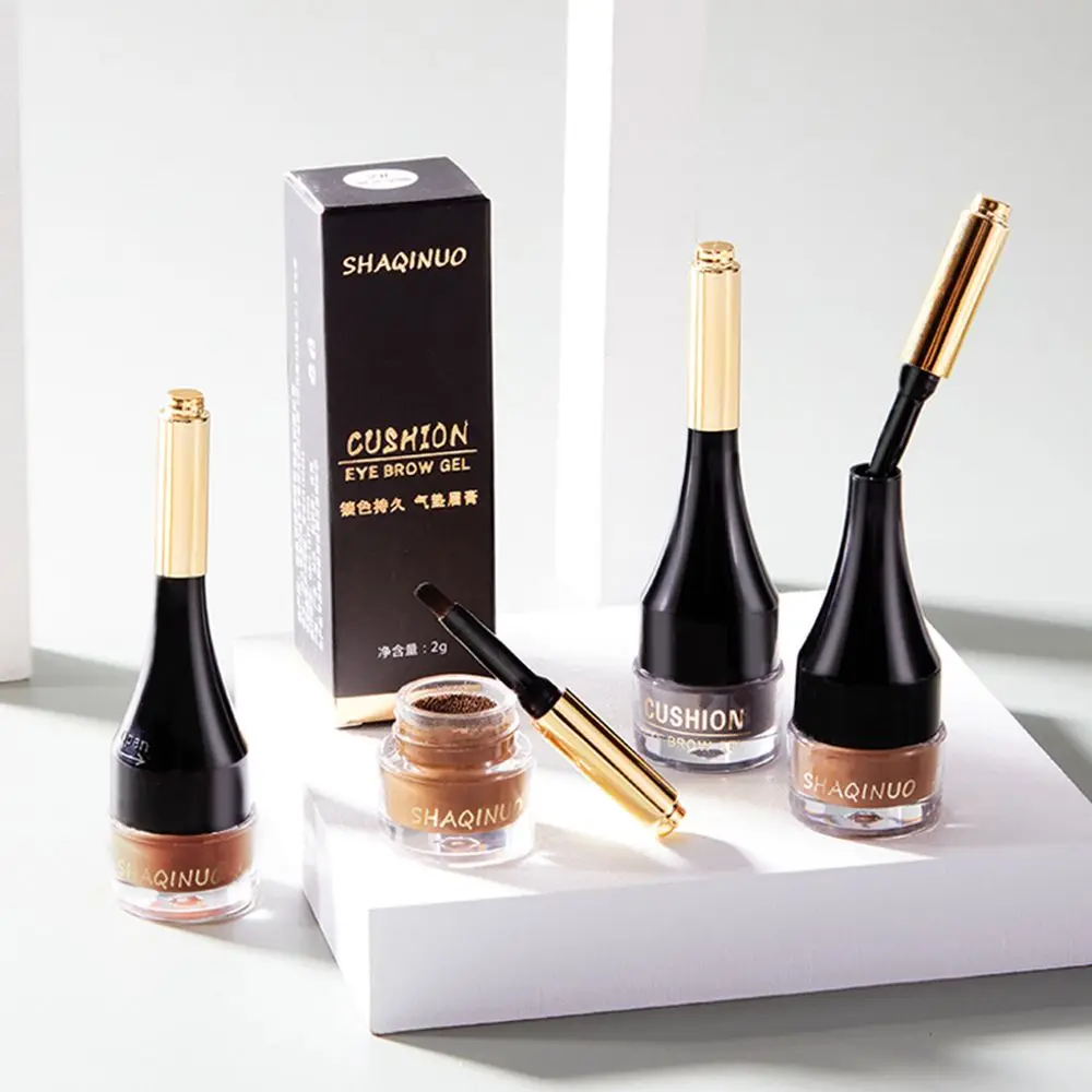 Women Enhancers Longlasting Waterproof Tint Makeup Eyebrow Gel Cream With Brush Air Cushion
Women Enhancers Longlasting Waterproof Tint Makeup Eyebrow Gel Cream With Brush Air Cushion