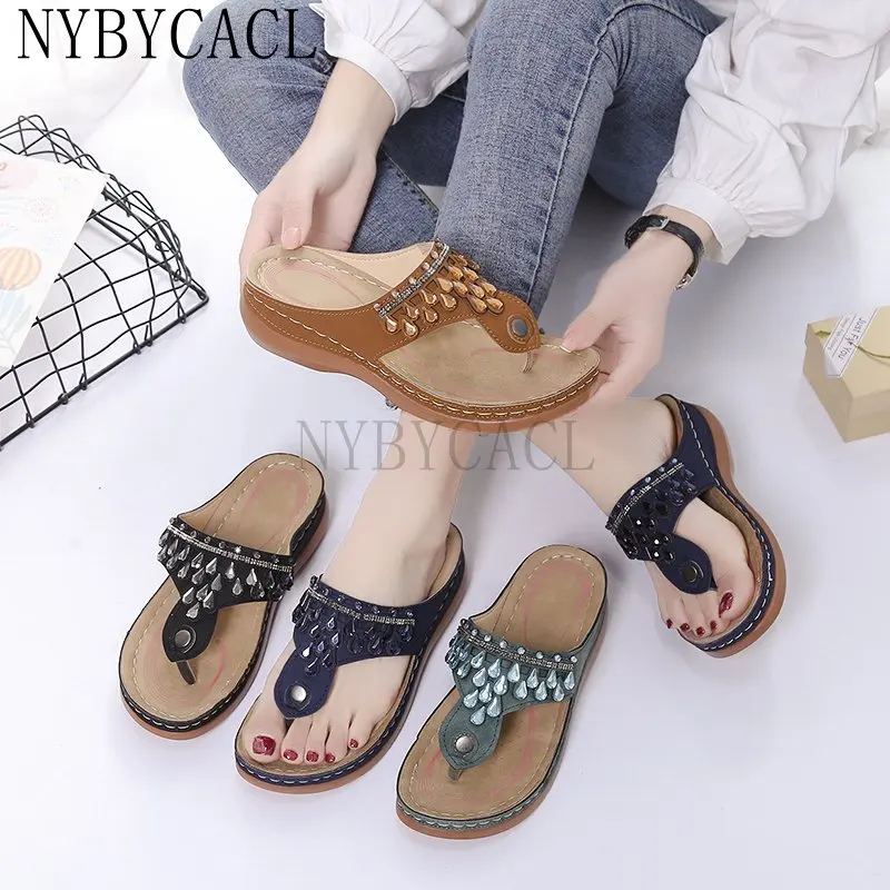Woman's Slippers Summer shoes Satin Print Slippers Wedge Flat Slippers Open Toe Roman Slippers Outdoor Flip flops Beach Shoes 43
Woman's Slippers Summer shoes Satin Print Slippers Wedge Flat Slippers Open Toe Roman Slippers Outdoor Flip flops Beach Shoes 43