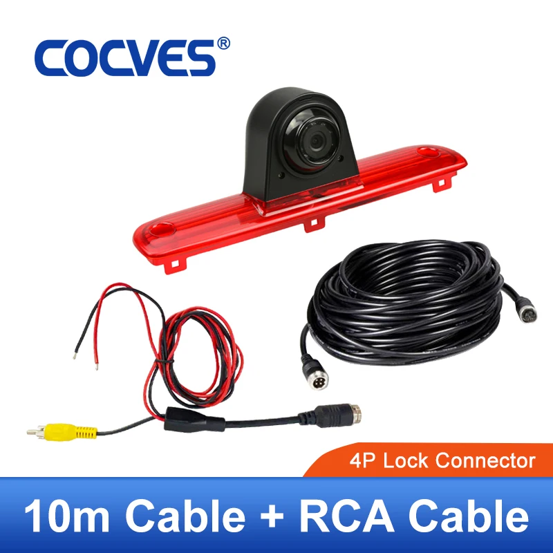 COCVES 3rd Brake Light Rear View Backup Camera CMOS IP69K Waterproof Reversing Camera For Fiat Ducato 2006-2020/Peugeot Box
COCVES 3rd Brake Light Rear View Backup Camera CMOS IP69K Waterproof Reversing Camera For Fiat Ducato 2006-2020/Peugeot Box
