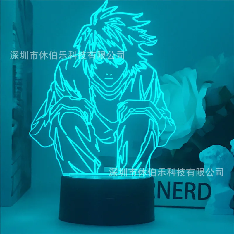 Ночник в стиле аниме «Death Note», СВЕТОДИОДНЫЙ модный креативный акриловый ночник с подвесками, неоновые украшения для дня рождения, вечеринки,...
Ночник в стиле аниме «Death Note», СВЕТОДИОДНЫЙ модный креативный акриловый ночник с подвесками, неоновые украшения для дня рождения, вечеринки,...