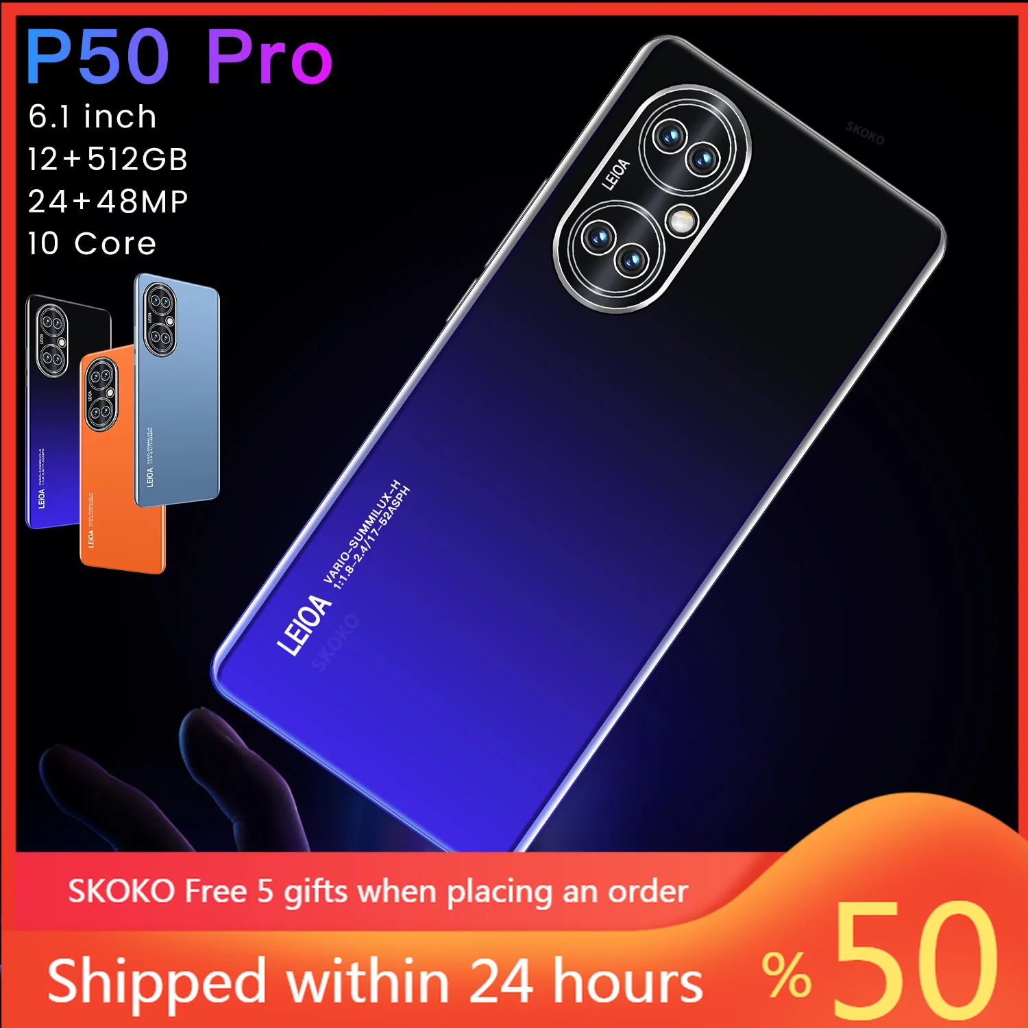SKO Android Big Screen 5G 6-inch Hd Smartphone 1+8G Dual Sim Dual Standby 4800mAh Face Unlocked Front and Rear Hd Camera
SKO Android Big Screen 5G 6-inch Hd Smartphone 1+8G Dual Sim Dual Standby 4800mAh Face Unlocked Front and Rear Hd Camera