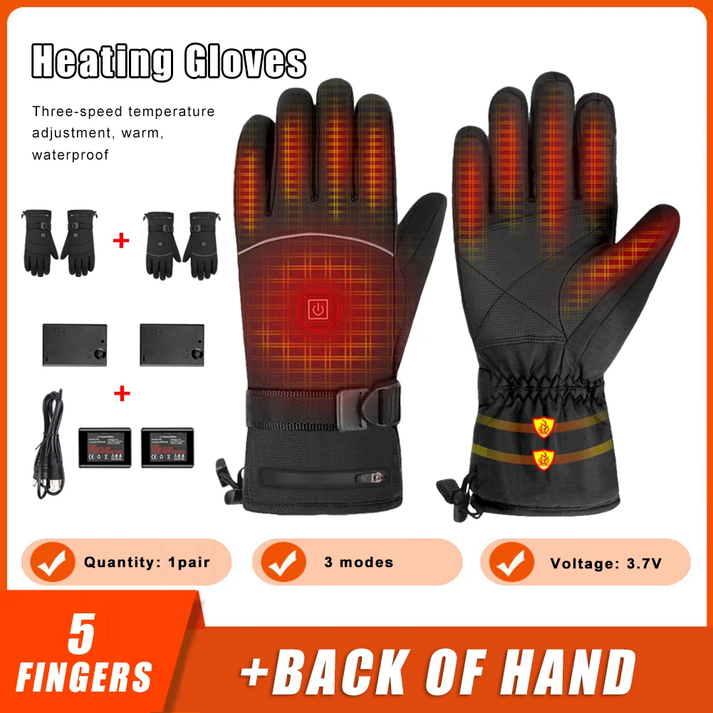Motorcycle Heated Gloves Winter Warm Lithium Battery Heated Gloves Touch Screen Waterproof Skiing Heated Rechargeable Gloves
Motorcycle Heated Gloves Winter Warm Lithium Battery Heated Gloves Touch Screen Waterproof Skiing Heated Rechargeable Gloves