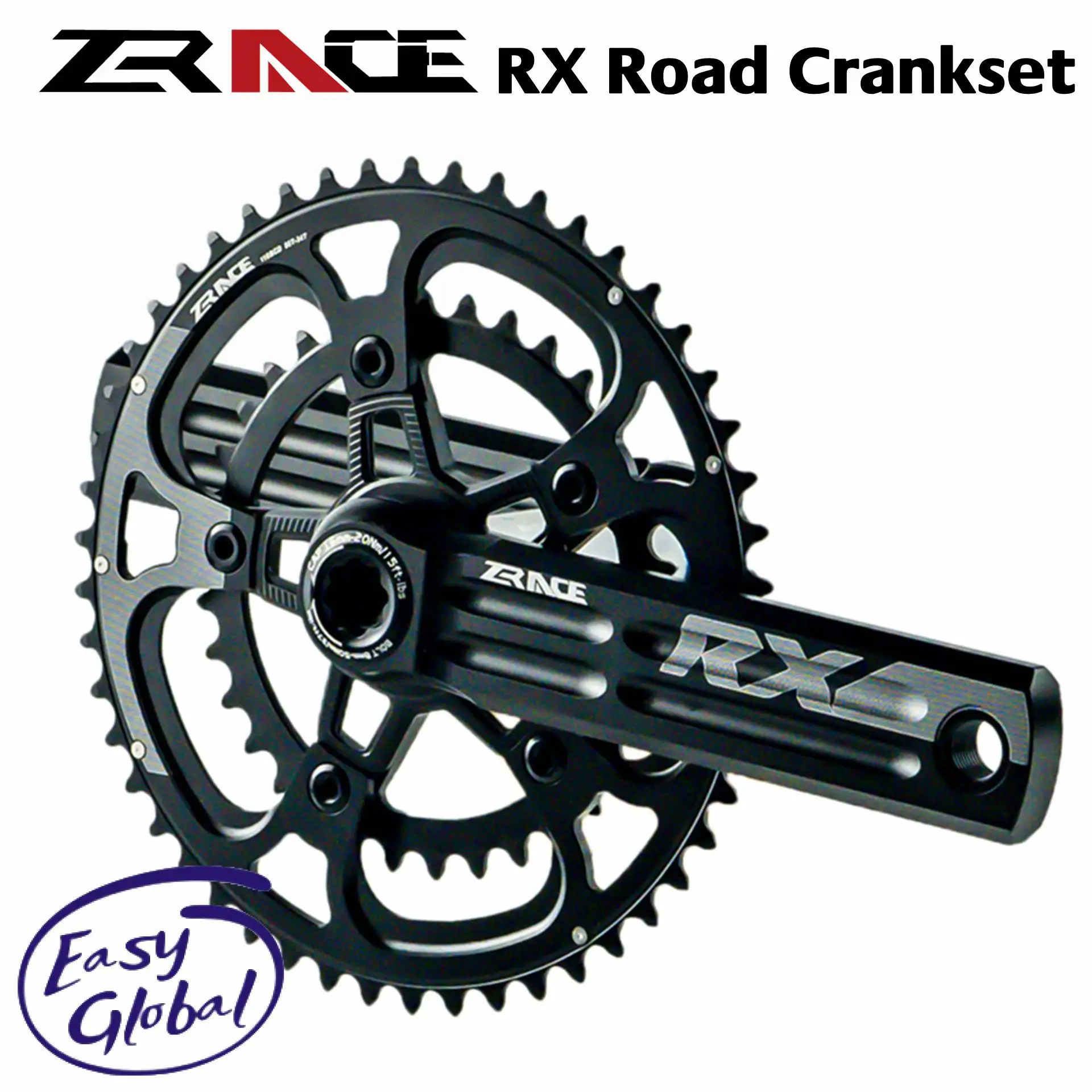 Zrace Road Chainset Chain Wheel Crank Protector Rx 2 X 10/11 Speed 50/34t, 53/39t, 170mm / 172.5mm / 175mm Without Contain Bb
Zrace Road Chainset Chain Wheel Crank Protector Rx 2 X 10/11 Speed 50/34t, 53/39t, 170mm / 172.5mm / 175mm Without Contain Bb