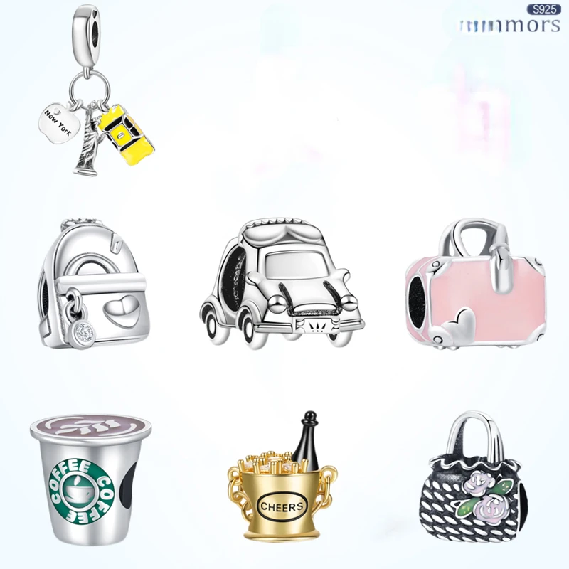 Airplane Globe Suitcase Dangle Charm Silver Plated Charm Backpack Charm Fit Original Bracelet Travel Women Jewelry
Airplane Globe Suitcase Dangle Charm Silver Plated Charm Backpack Charm Fit Original Bracelet Travel Women Jewelry