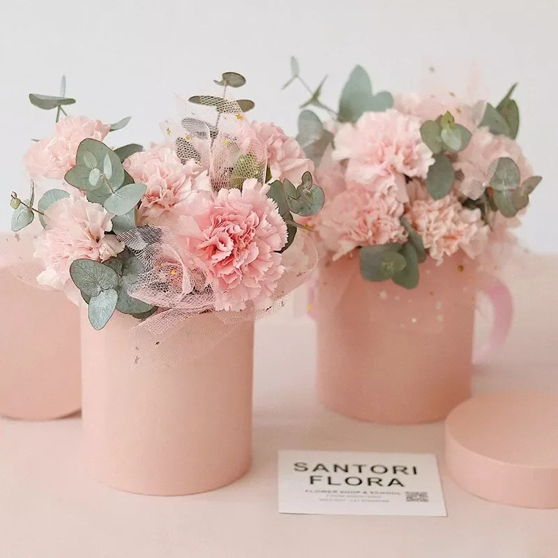 Flower Box Gift Packaging Boxes Portable Round Basket Storage Wedding Valentine's Day Rose Flower Decoration Birthday Gift
Flower Box Gift Packaging Boxes Portable Round Basket Storage Wedding Valentine's Day Rose Flower Decoration Birthday Gift