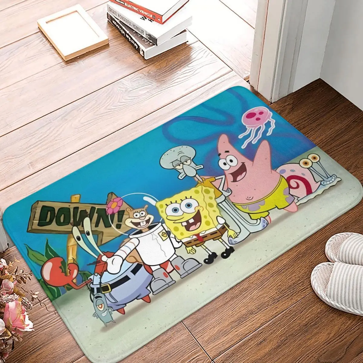 Anti-Slip Doormat Kitchen Mat Happy Friends Floor Carpet Welcome Rug Indoor Decor
Anti-Slip Doormat Kitchen Mat Happy Friends Floor Carpet Welcome Rug Indoor Decor