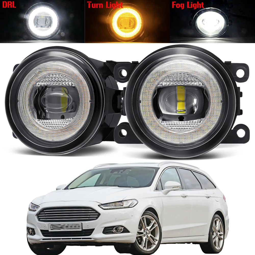 3in1 Car Fog Light Assembly 30W LED Angel Eye Fog DRL Turn Signal Lamp H11 12V For Ford Fusion (JU) Hatchback 2002-2012 (Europe)
3in1 Car Fog Light Assembly 30W LED Angel Eye Fog DRL Turn Signal Lamp H11 12V For Ford Fusion (JU) Hatchback 2002-2012 (Europe)