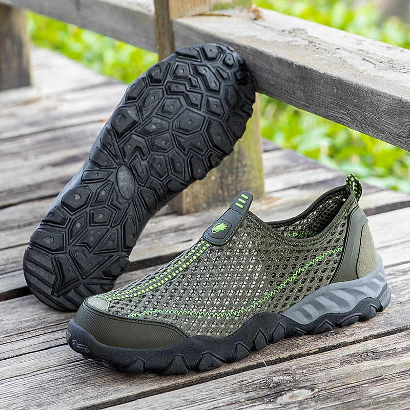 Men Summer Outdoor Upstream Water Shoes Slip-on Mountain Hiking Sneakers Black Gray Aqua Shoes for Men
Men Summer Outdoor Upstream Water Shoes Slip-on Mountain Hiking Sneakers Black Gray Aqua Shoes for Men