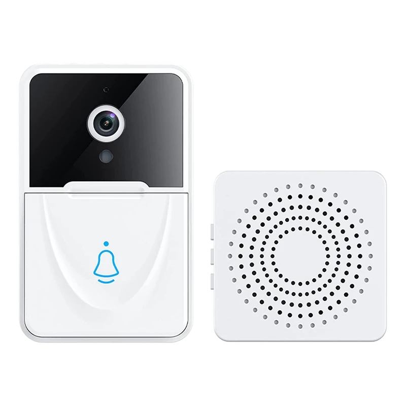 1 Комплект домашний умный дверной звонок Домофон HD ночное видение Wi-Fi зарядка Противоугонный дверной звонок белый
1 Комплект домашний умный дверной звонок Домофон HD ночное видение Wi-Fi зарядка Противоугонный дверной звонок белый